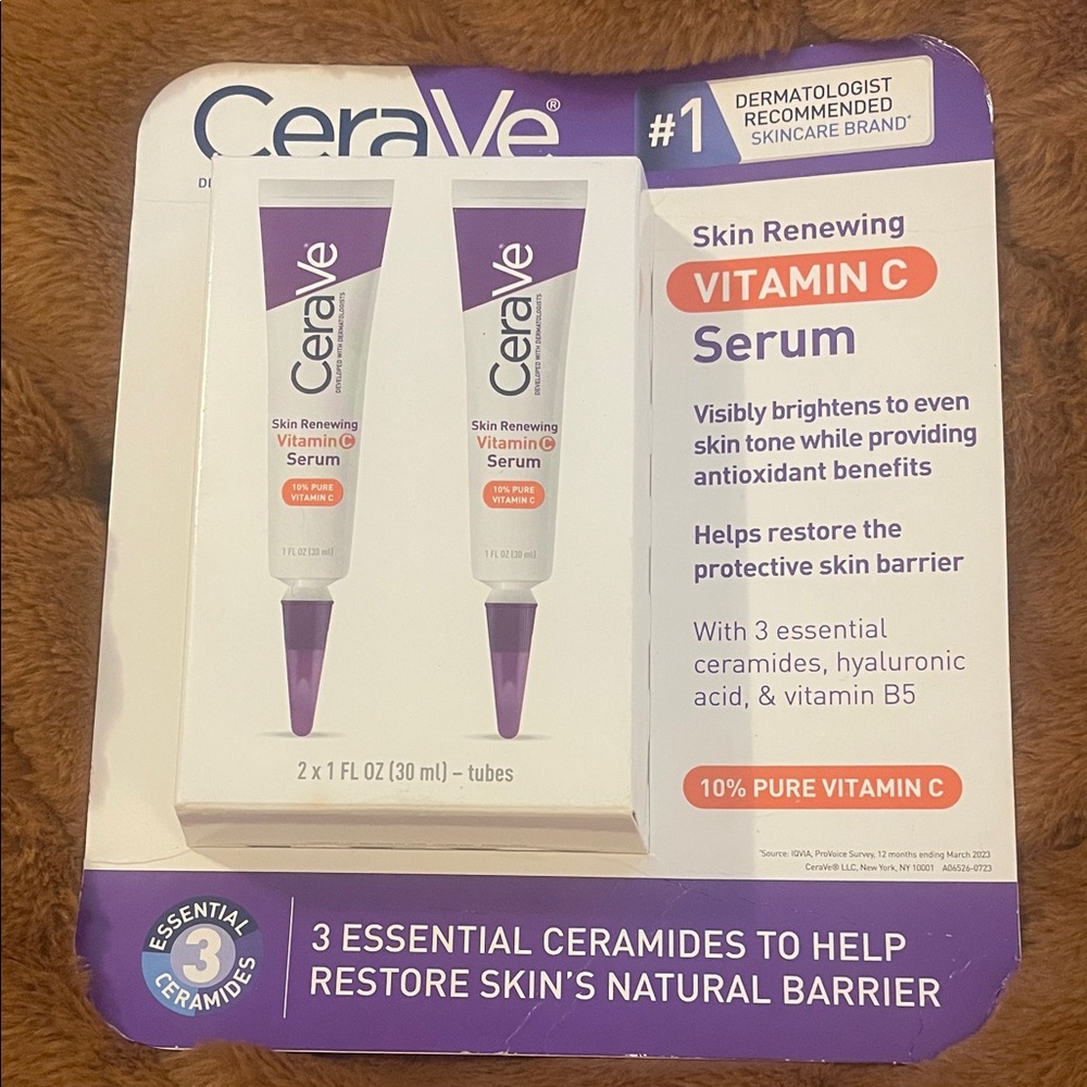 Cerave skin Renewing Vitamin C Serum - 2 pack. Brand new